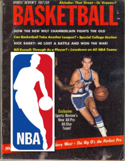 The actual original photo that the NBA logo is based on : nba