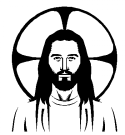 Jesus clip art black and white free clipart images 2 - Cliparting.com