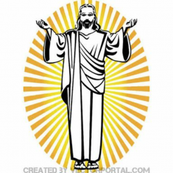 Image result for risen christ clipart | Candles | Vector free, Jesus ...