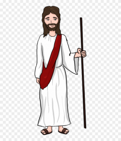 Jesus Clipart - Transparent God Cartoon Png, Png Download - 768x1024 ...