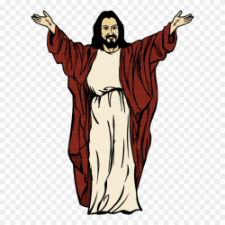 Pin Come To Jesus Clipart - Cartoon Jesus Png Transparent Png ...