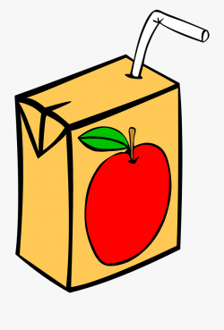 Juice Box Apple Straw Tetra Pack - Juice Clipart #295799 ...