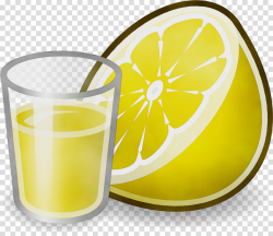 Lemon juice clipart - Lemonlime, Juice, Yellow, transparent ...
