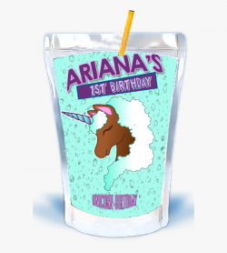 Juice Clipart Juice Pouch - Juice Pouch Mockup Template ...