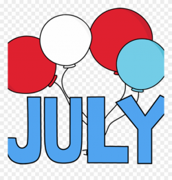 Free July Clipart Free Month Clip Art Red White And - July Calendar ...