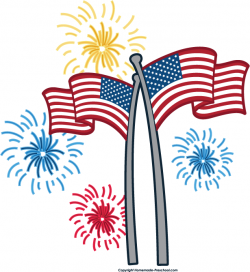 Free Fireworks Clipart | ESL | 4th of july clipart, July images ...