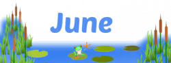 June Clipart Images Pictures Photos Banner Free Transparent Png - AZPng