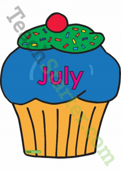 Cupcake Birthday Chart