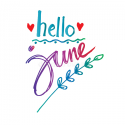 June Hello Clipart Free Transparent Png - AZPng
