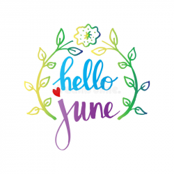 Hello June Clipart Free Download