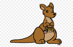 Kangaroo Cartoon clipart - Kangaroo, Cartoon, Wildlife ...