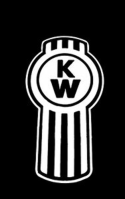 Details about KW Kenworth Logo Big Rig 18 Wheeler Logo Vinyl Decal Sticker  61137z