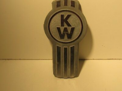 KENWORTH GRILLE EMBLEM Trim Decal Metal Old Rare Ornament ...