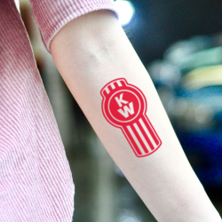 Kenworth Temporary Tattoo Sticker (Set of 2)