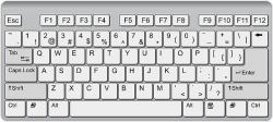 Computer keyboard clipart black and white » Clipart Station