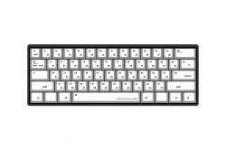 Keyboard clipart blank, Keyboard blank Transparent FREE for ...