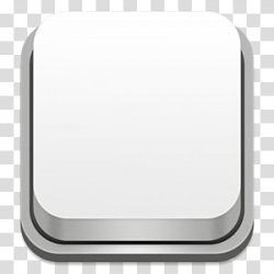 Apple Keyboard Icons, Blank, square white device icon ...
