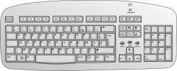 Keyboard clipart clipart colored, Keyboard colored ...