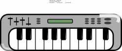 Music keyboard clipart kid - ClipartBarn