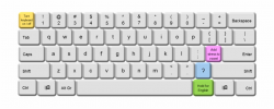 Computer Keyboard Clipart Black And White, Transparent Png ...