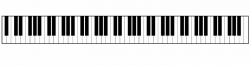 Piano Keyboard Clipart Free Stock Photo - Public Domain Pictures