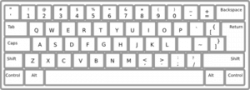 Simple Keyboard Clip Art at Clker.com - vector clip art ...