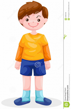 Kid standing clipart 5 » Clipart Station