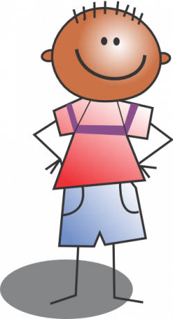 Standing Kid Cartoon Clip Art at Clker.com - vector clip art ...