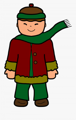 Standing,boy,toddler - Clipart Of Boy In Winter , Free ...
