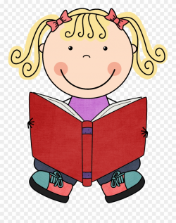 Clipart Child Book - Clipart Kid Reading - Png Download (#36245 ...