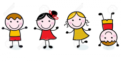 Cute Stick Kid Clipart | Free Images at Clker.com - vector clip art ...