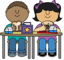 Kids Eating Lunch | Kindergarten | School clipart, Lunch images ...