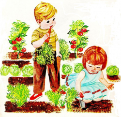 Kids gardening clipart - Clip Art Library