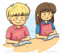 Kids Studying | Reading | Kids study, Kids cartoon characters ...
