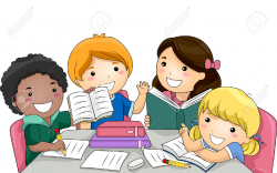 Kids studying clipart 8 » Clipart Station