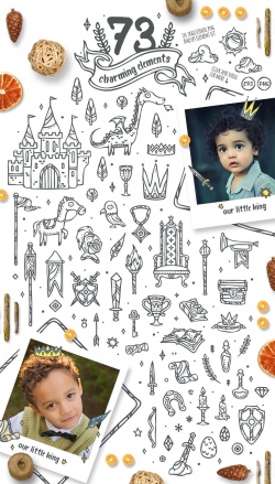 Little King - Kids & Boys Clipart by Euonia Meraki on ...