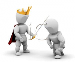 A Royal Servant Being Knighted By a King - Royalty Free ...