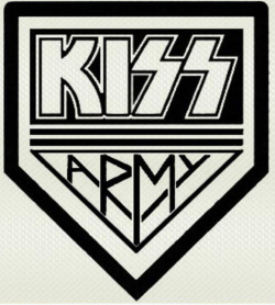 Kiss Army Logo Vinyl Decal Sticker