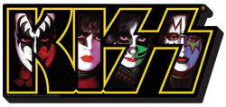 KISS LOGO CHUNKY MAGNET