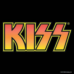 Amazon.com | Kiss Coaster Classic Band Logo Official Black ...