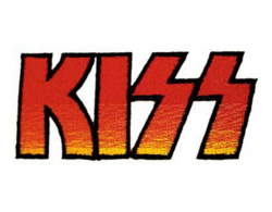 Kiss Logo Shaped - Official Patch. Licensed product. FREE ...