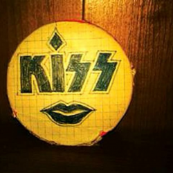 Original #KISS logo drawn by #acefrehley #1973 #kissband ...