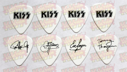 KISS The Tour Common Black Logo Guitar Picks