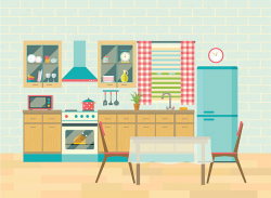 93+ Kitchen Clipart | ClipartLook
