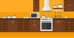Kitchen background clipart 2 » Clipart Station