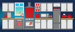 Window Cartoon clipart - Table, Kitchen, Furniture ...