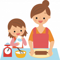 Clipart mom kitchen, Clipart mom kitchen Transparent FREE ...