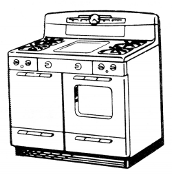 Free Downloads Vector - Cute Retro Stoves | Vintage | Retro ...