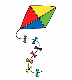 Kite Clipart Transparent Background - Transparent Background ...
