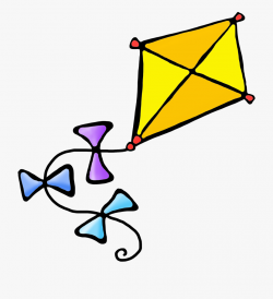 March Clipart Kite Flying - Kite Clipart , Transparent ...